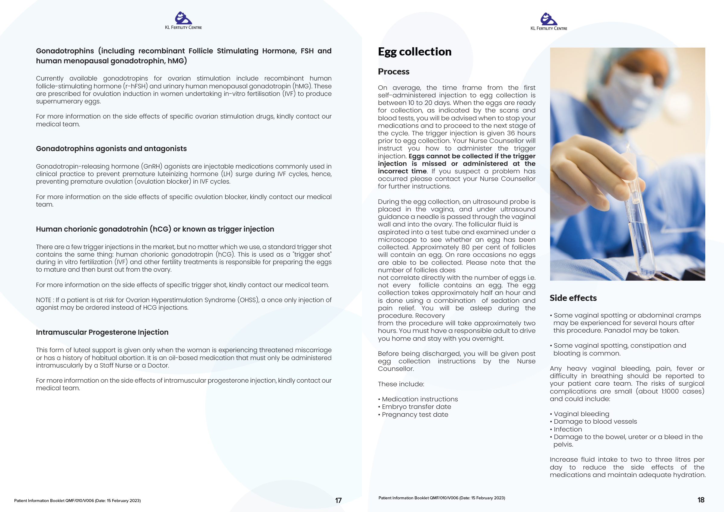 Patient Information Booklet - KL Fertility Centre