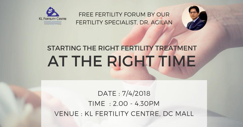 Starting The Right Fertility Treatment At The Right Time – 7 April 2018 ...